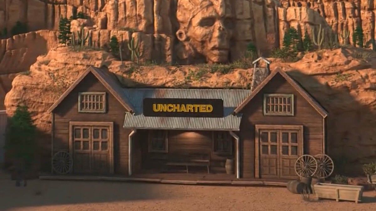 Així serà la façana de la nova atracció 'Uncharted' de PortAventura World.