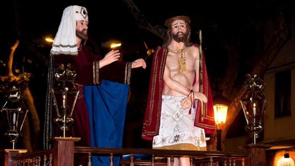 El Misteri de l'Ecce Homo va ser recuperat el 1999 al Vendrell.