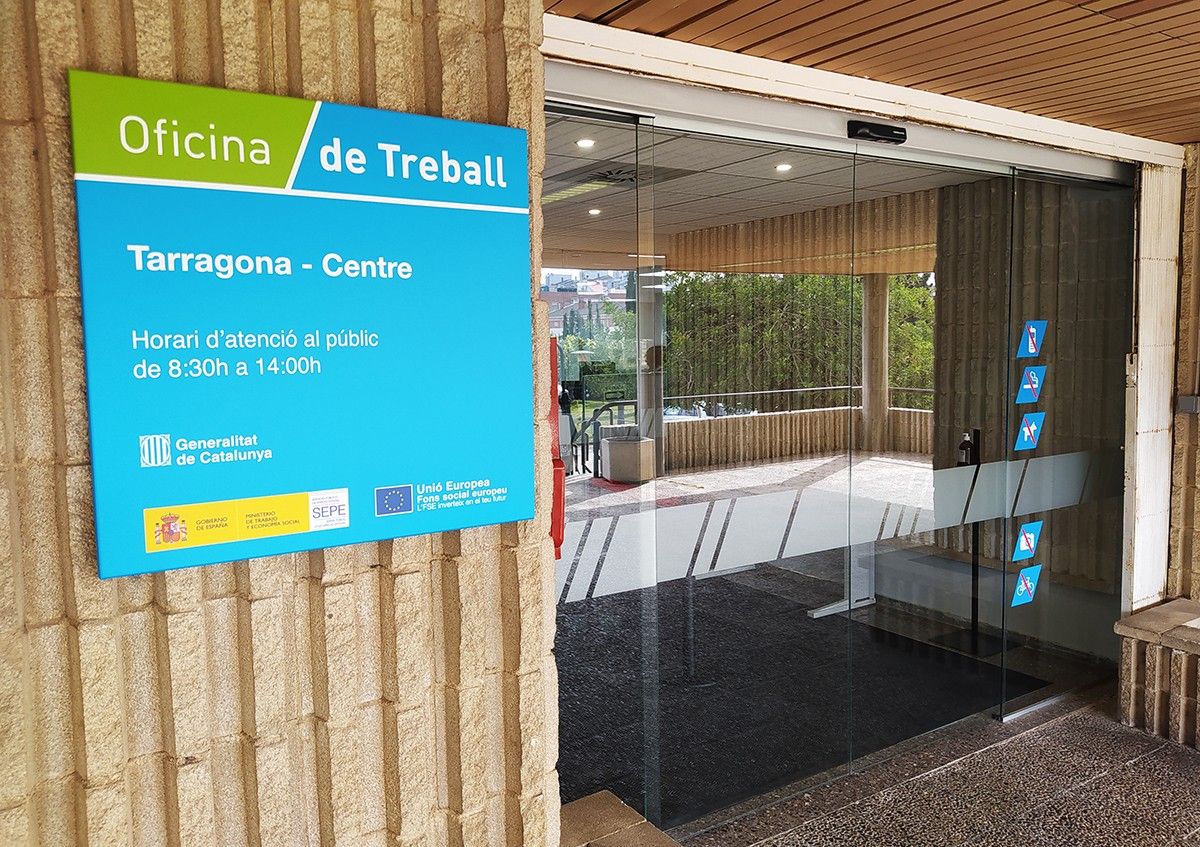 L'oficina de treball de Tarragona.
