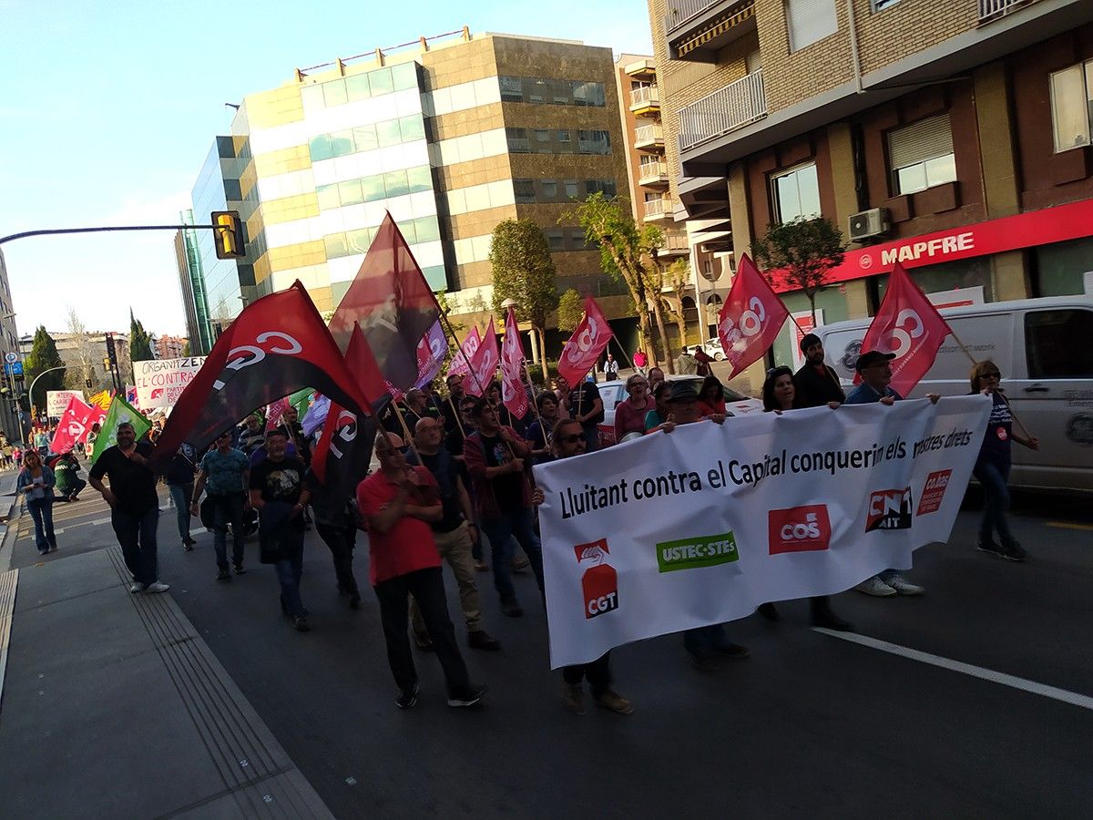 Tarragona viurà dues manifestacions aquest dilluns