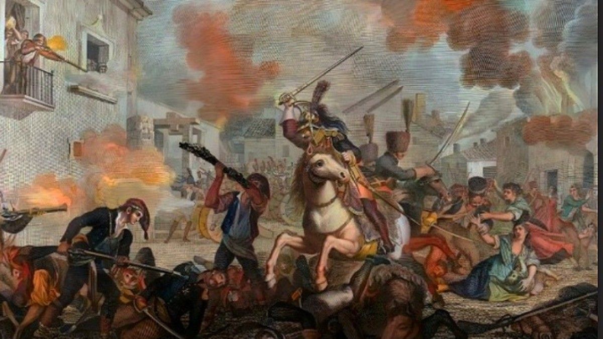 L'Arboç va patir el setge de l'exèrcit napoleònic el 1808.
