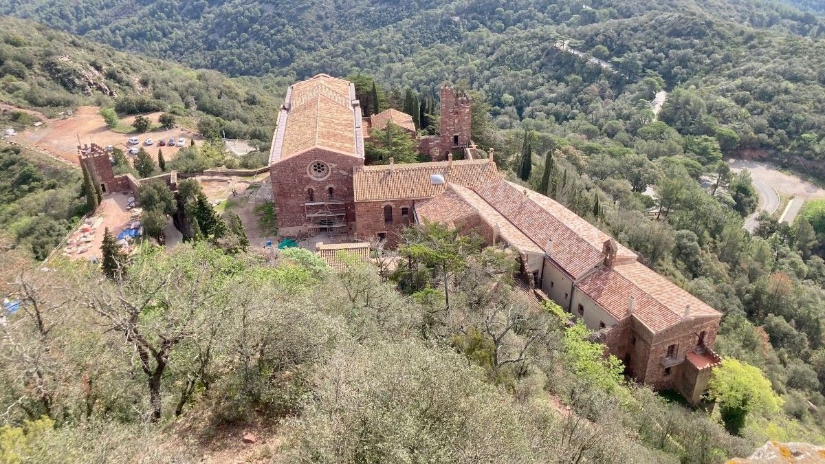 Imatge d'arxiu del Castell Monestir de Sant Miquel d'Escornalbou