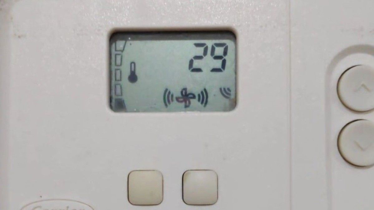 Imatge de la temperatura de les habitacions