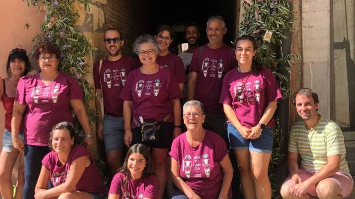 La Moixiganga tornarà a guarnir el carreró de Sant Magí en la tradicional Enramada.