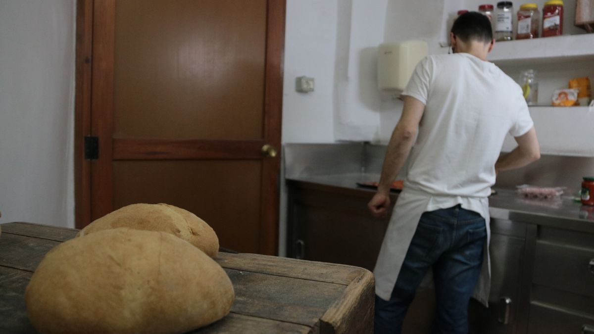 El forn era l'únic espai de Pratdip on es podia comprar pa.