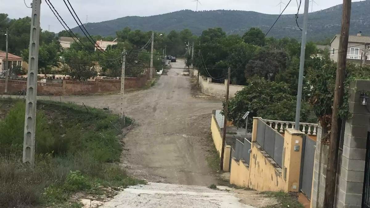 Imatge d'un carrer del Mas del Plata