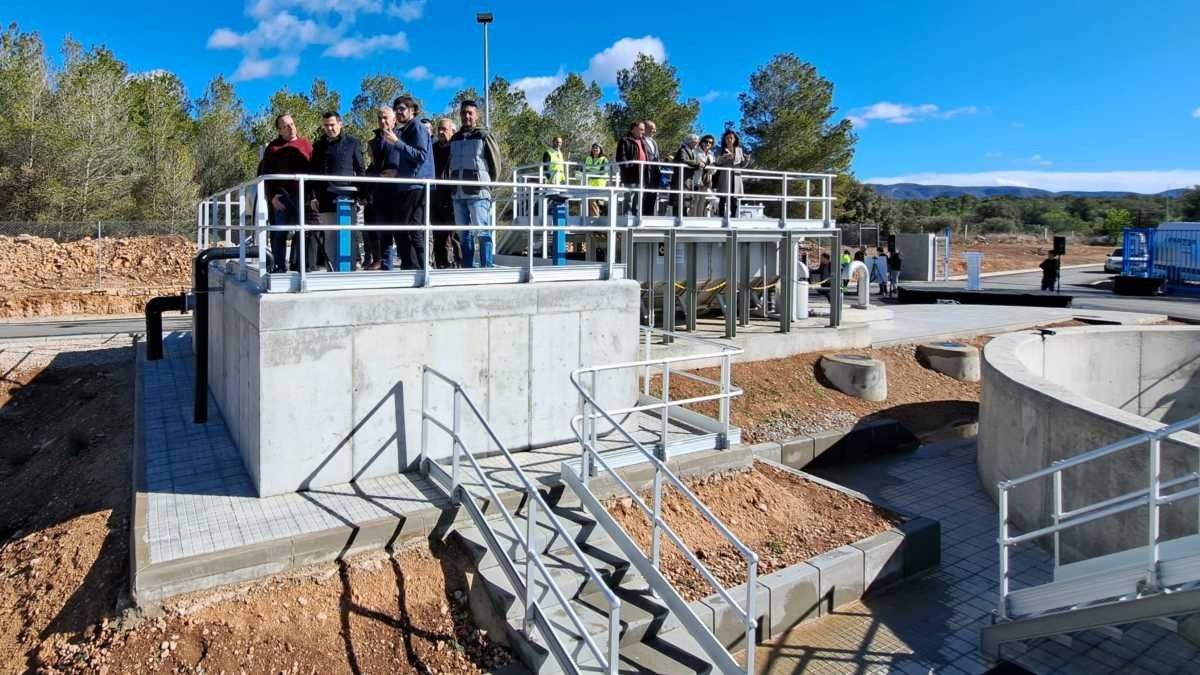 Inauguració de la nova depuradora