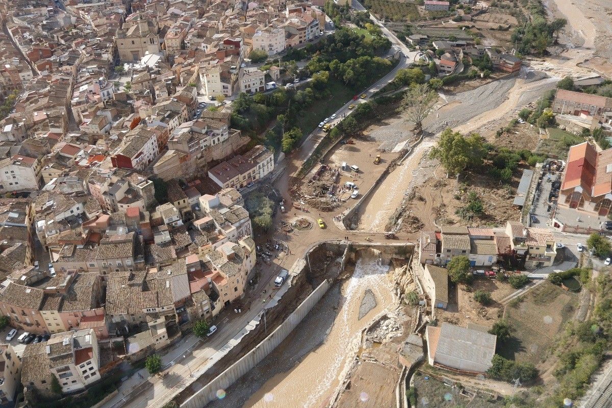 Els danys del riu Francolí.