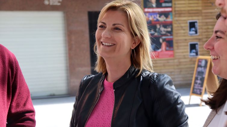 Raquel Sans portaveu ERC eleccions 12M autor acn