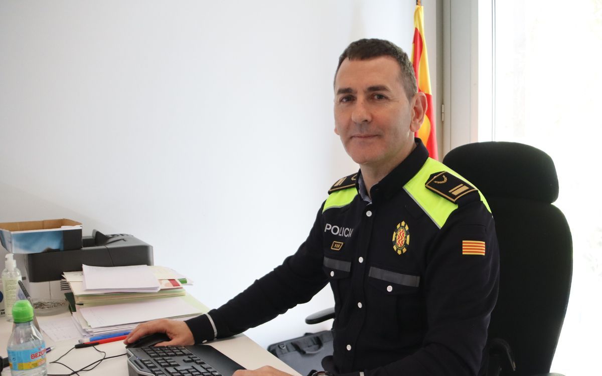 L'intendent de la Guàrdia Urbana de Tarragona, Manel Vázquez.
