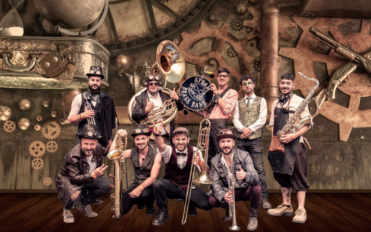 Steam Brass Band serà un dels grups que actuarà a Tarragona.