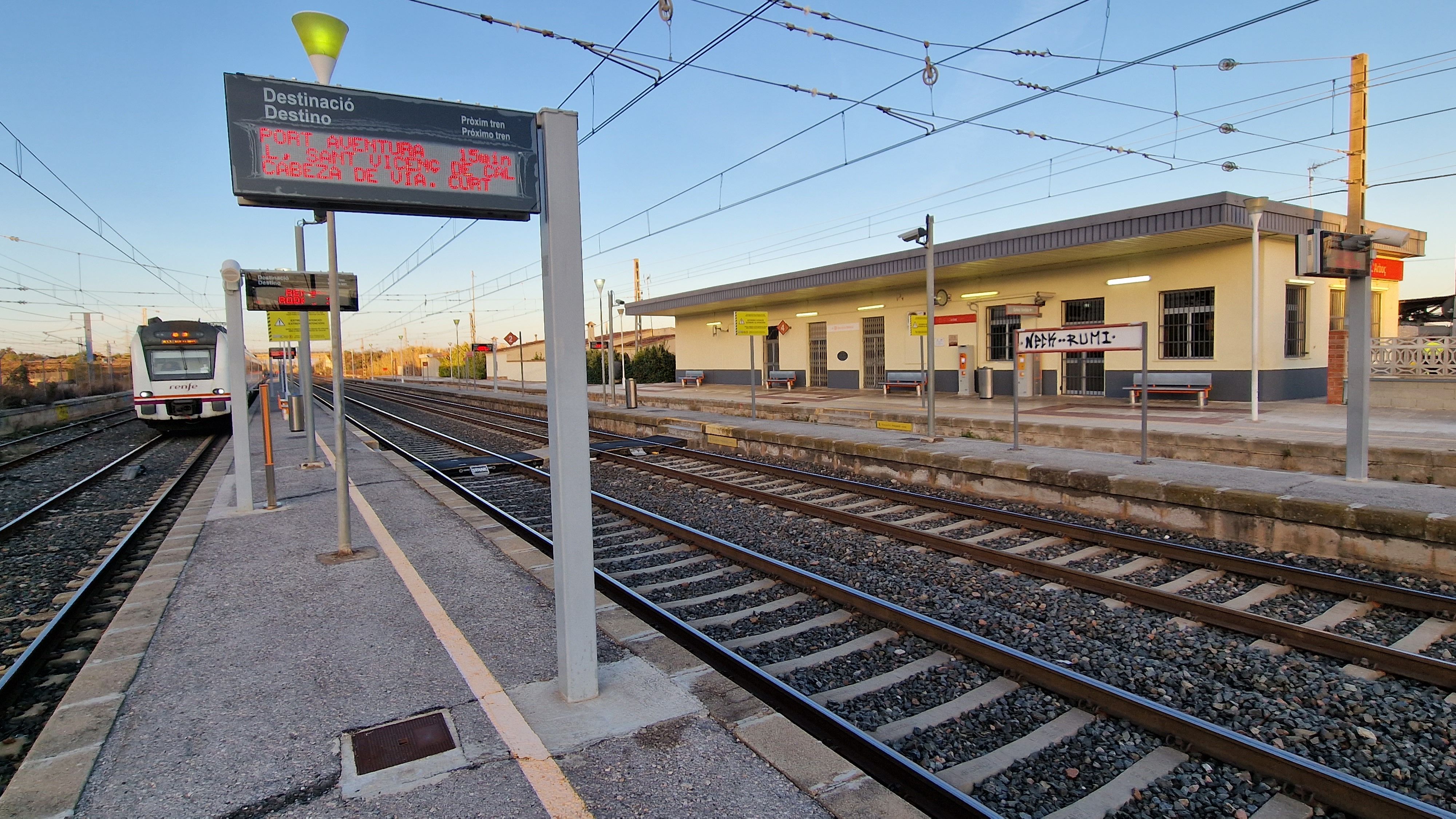 Estació de tren de l'Arboç.