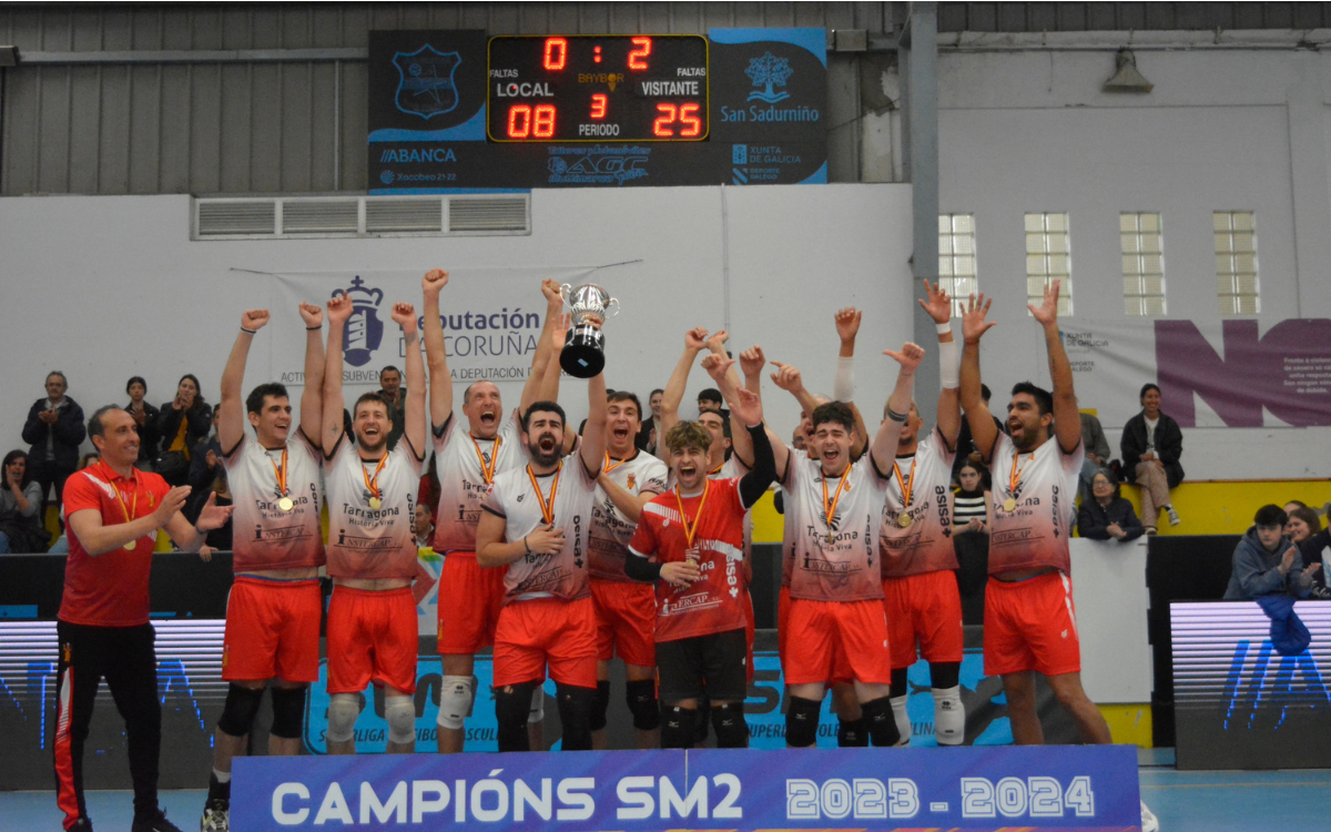 El Club Voleibol Sant Pere i Sant Pau recupera el seu lloc a la Superlliga 1 després de sis temporades.