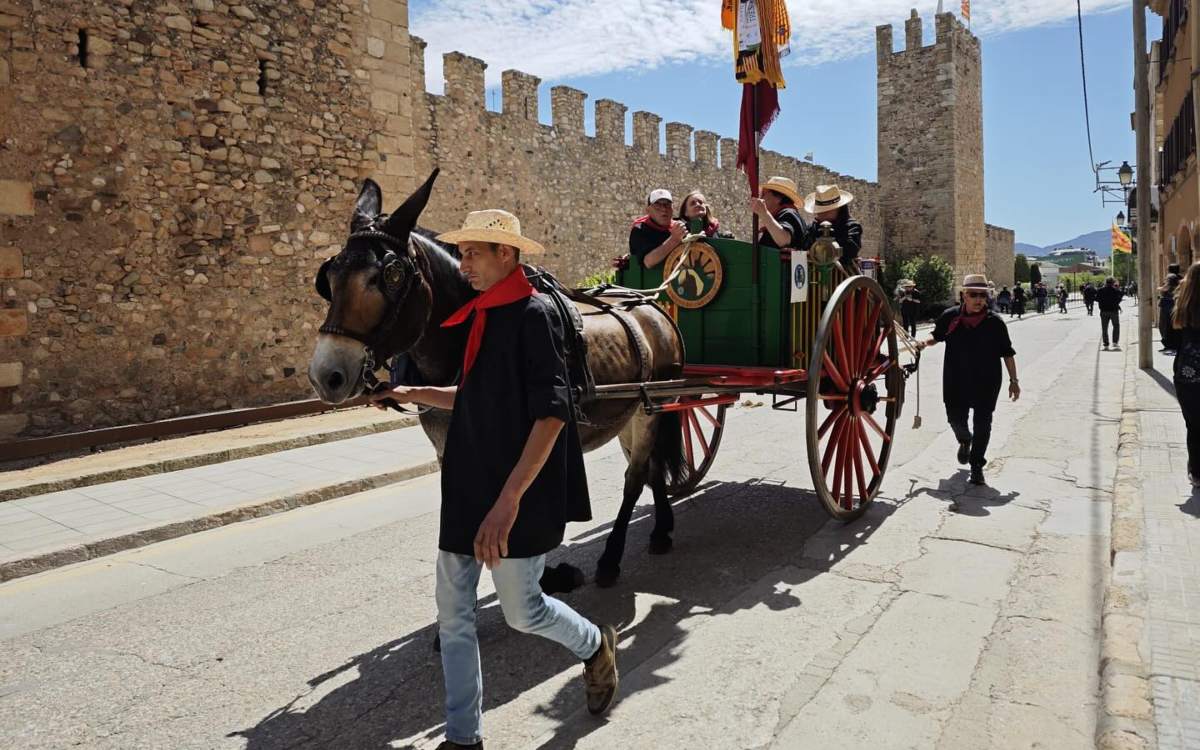 Imatge dels Tres Tombs a Montblanc