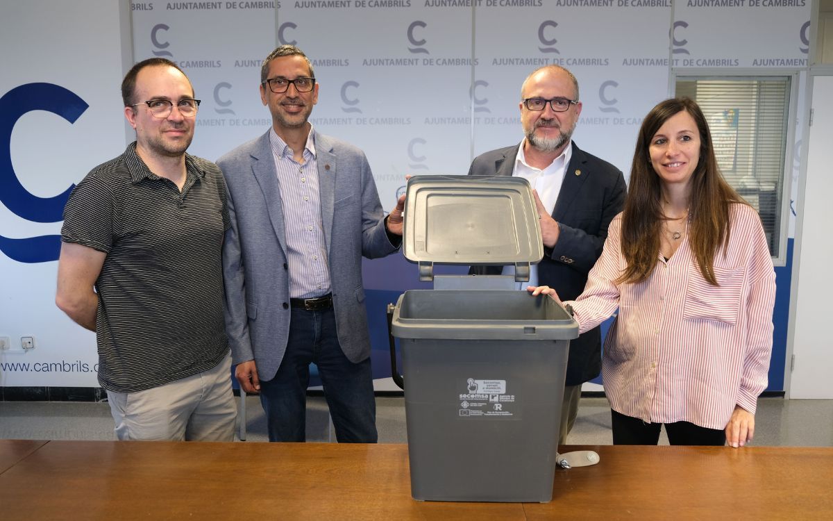 L'Ajuntament de Cambrils i SECOMSA han presentat les noves mesures en la recollida dels residus