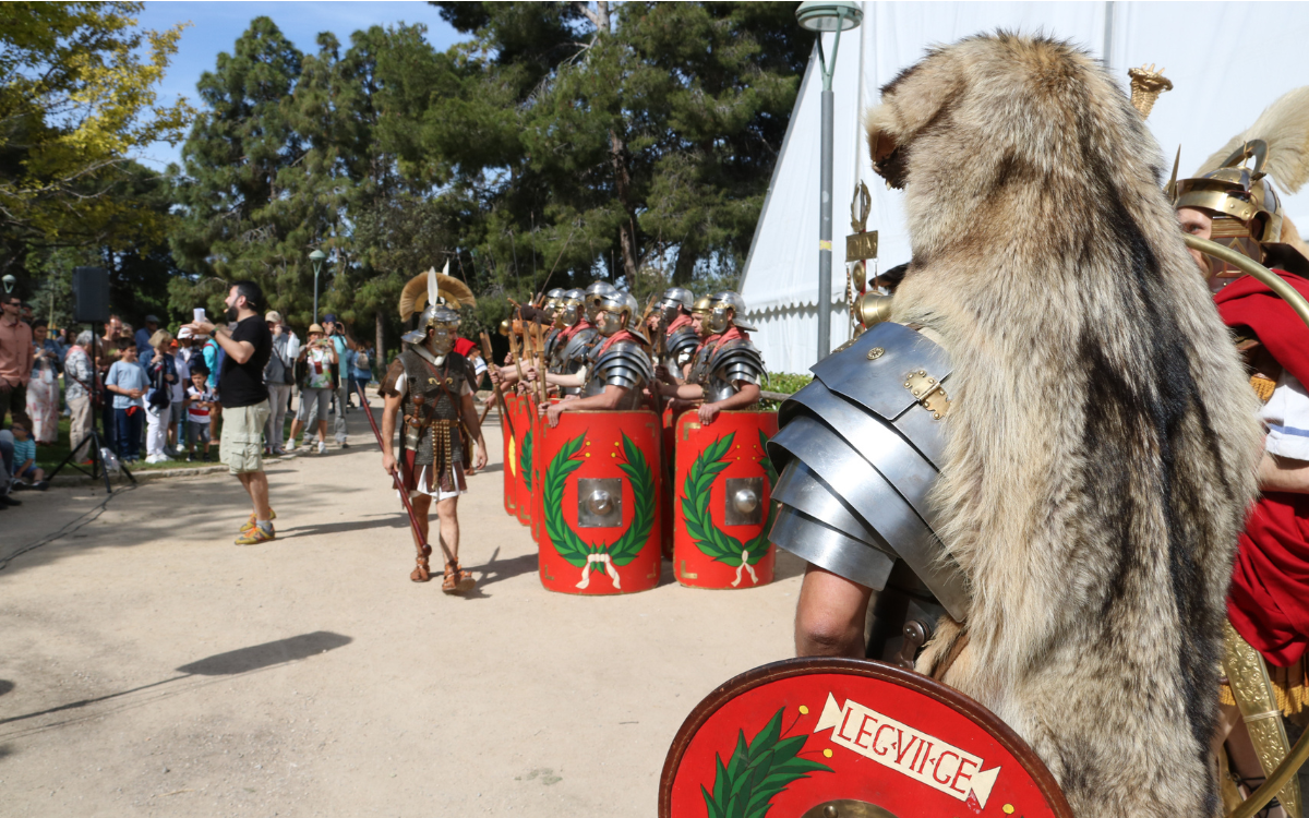 El Camp de Mart ha estat l'epicentre de Tarraco Viva durant el darrer cap de setmana del festival.