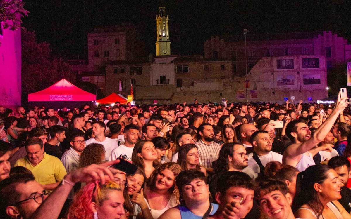 Imatge dels concerts de la Festa Major de Valls