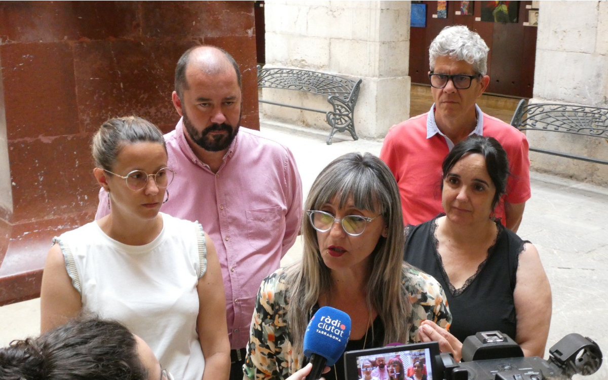La consellera d'ERC, María José López, ha carregat contra el govern municipal de l'Ajuntament de Tarragona.