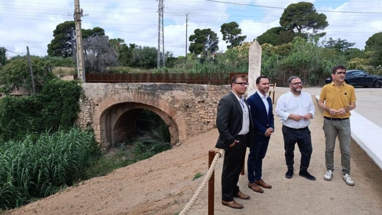 finalitzacio obres recuperacio pont calderons reus castellvell nacio