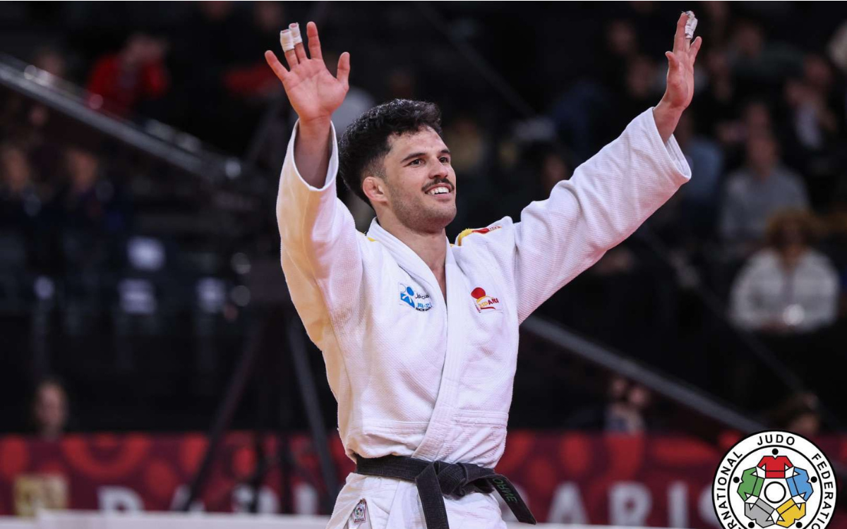 David García Torné aspira a guanyar una medalla olímpica en la competició de judo.