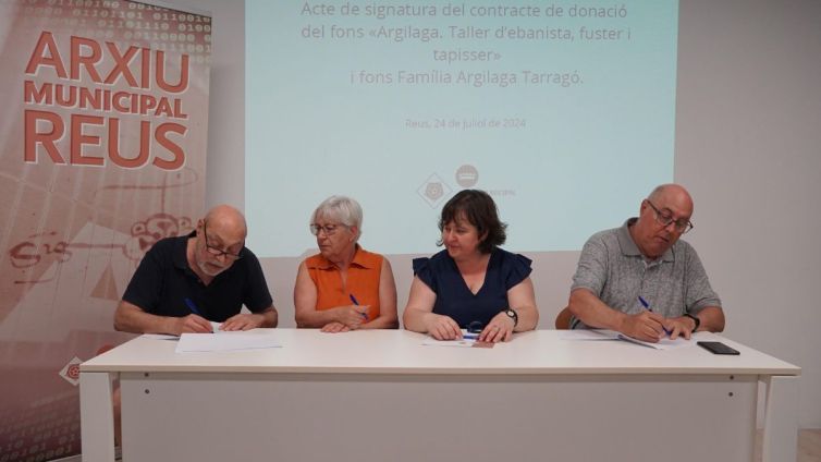 familia argilaga tarrago signatura donacio fons arxiu reus nacio