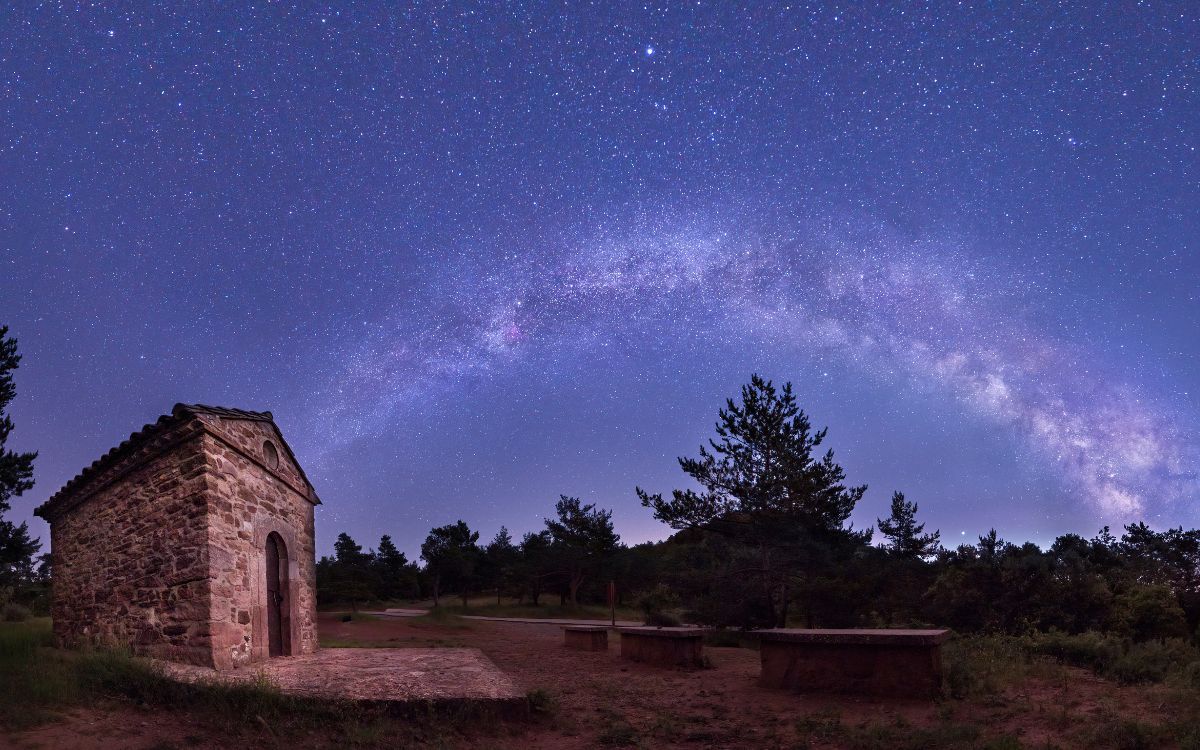 El mirador de l'Ermita de Sant Roc, a Prades, va ser el primer en tota la zona