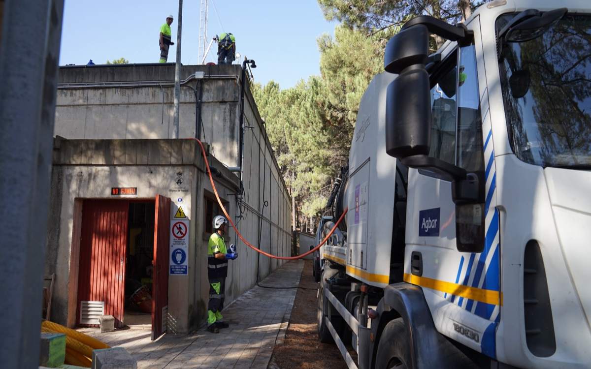 Imatge del dipòsit de Sant Miquel de l'Espluga de Francolí