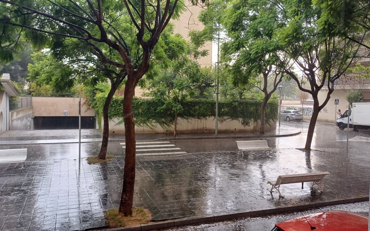 El Meteocat ha activat de nou l'alerta per intensitat de pluja a les comarques de Tarragona.