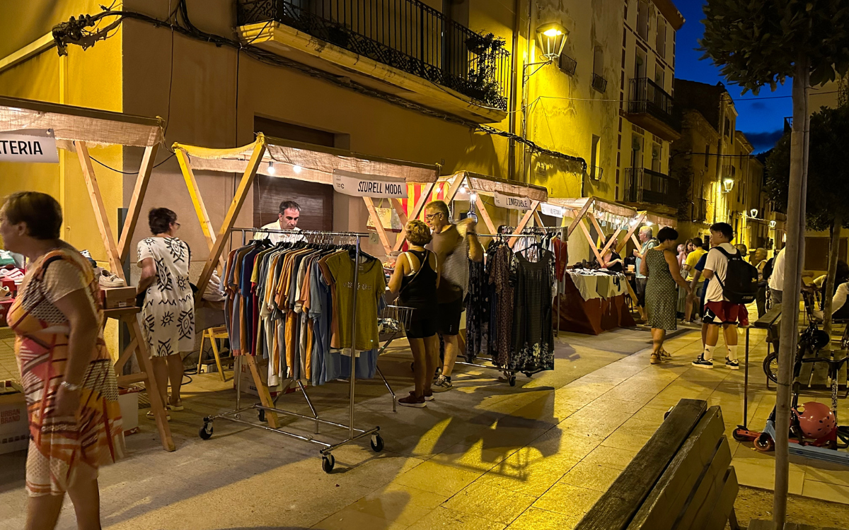 Imatge d'arxiu de l'edició de l'any passat de la Mostra de Comerç de Vandellòs i l'Hospitalet de l'Infant.