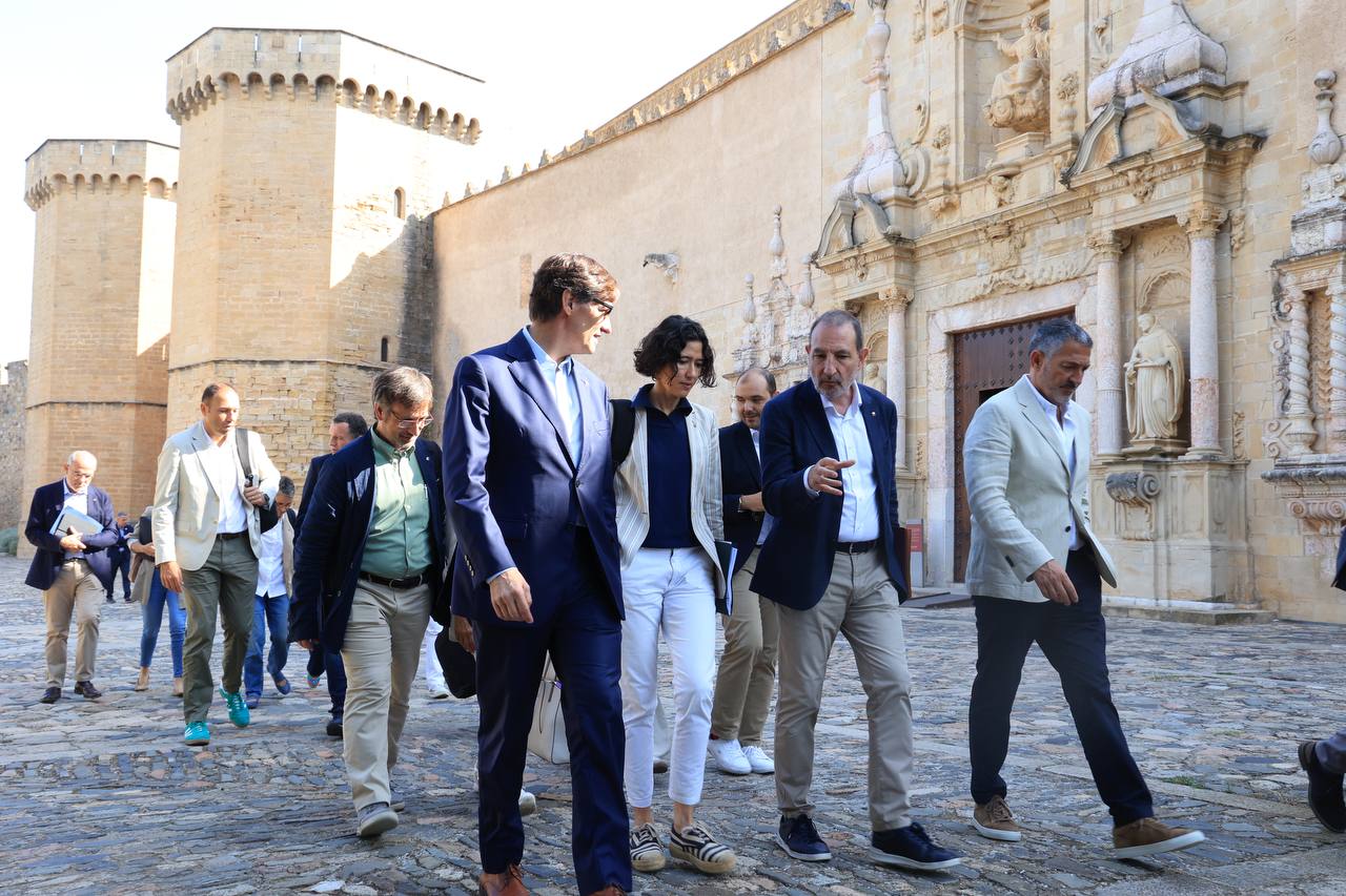 Salvador Illa reuneix divendres i dissabte els seus consellers al Monestir de Poblet.