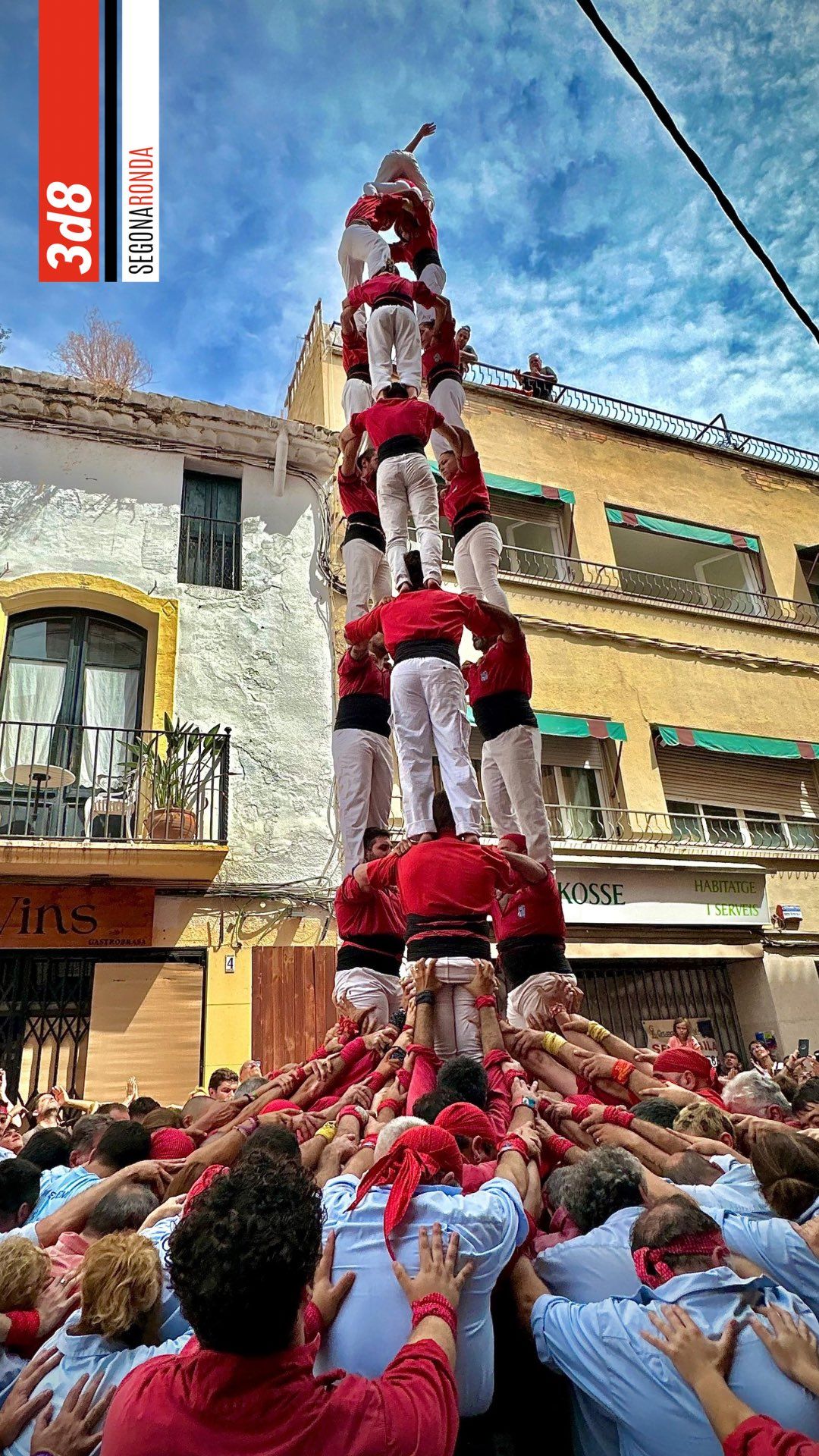 Tres de vuit de Torredembarra