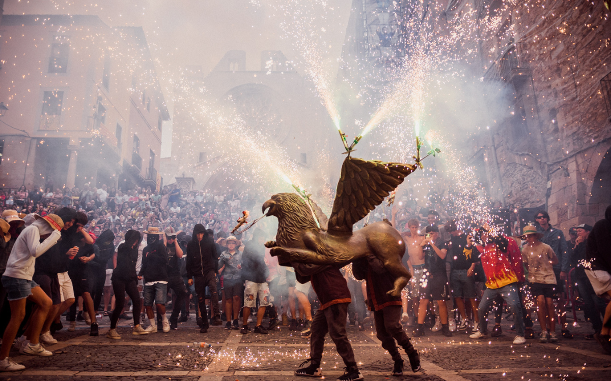 El foc, la festa i la rauxa de les festes de Santa Tecla ompliran els carrers de Tarragona.