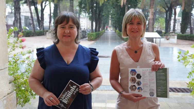 montserrat flores noemi llaurado presentacio visites guiades cementiri reus naico