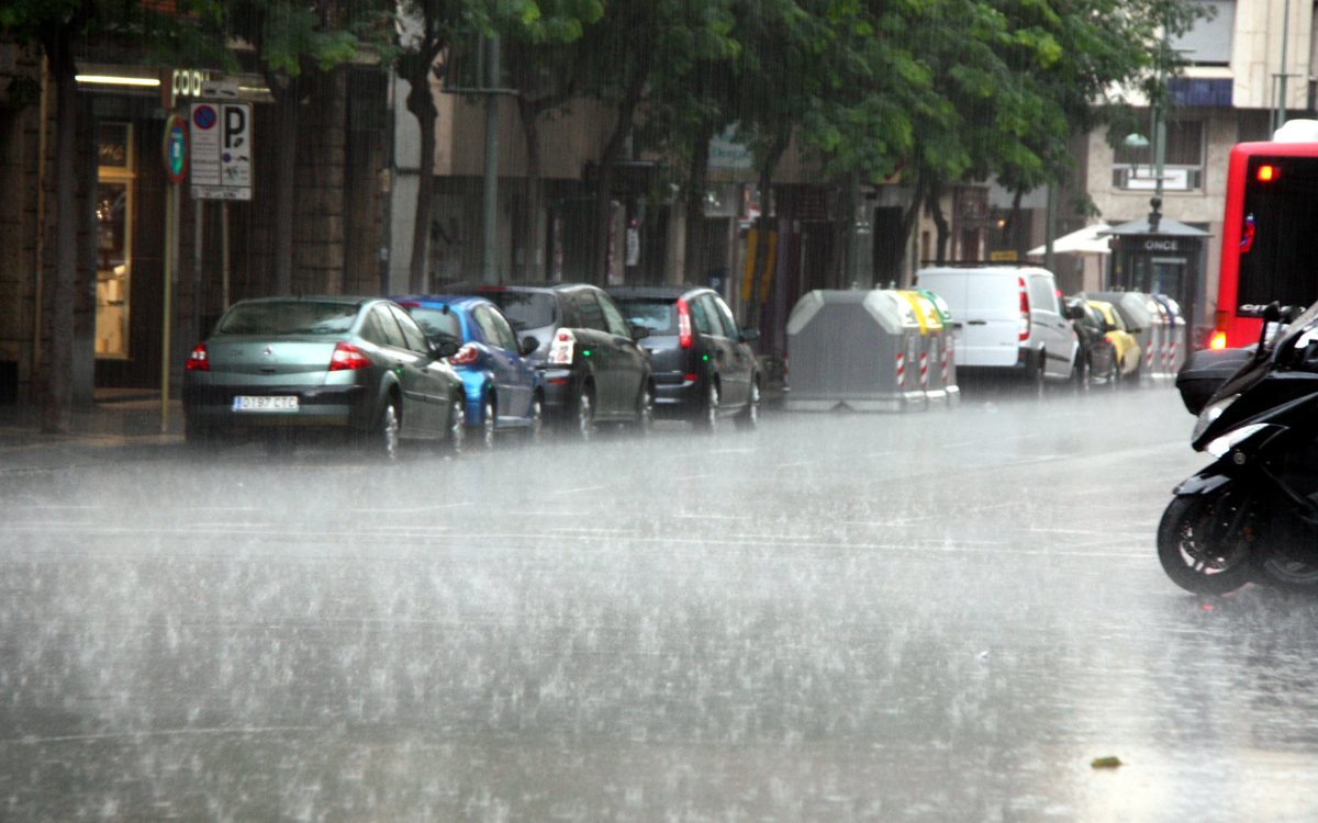 La pluja ha provocat diverses incidències a la ciutat de Tarragona.