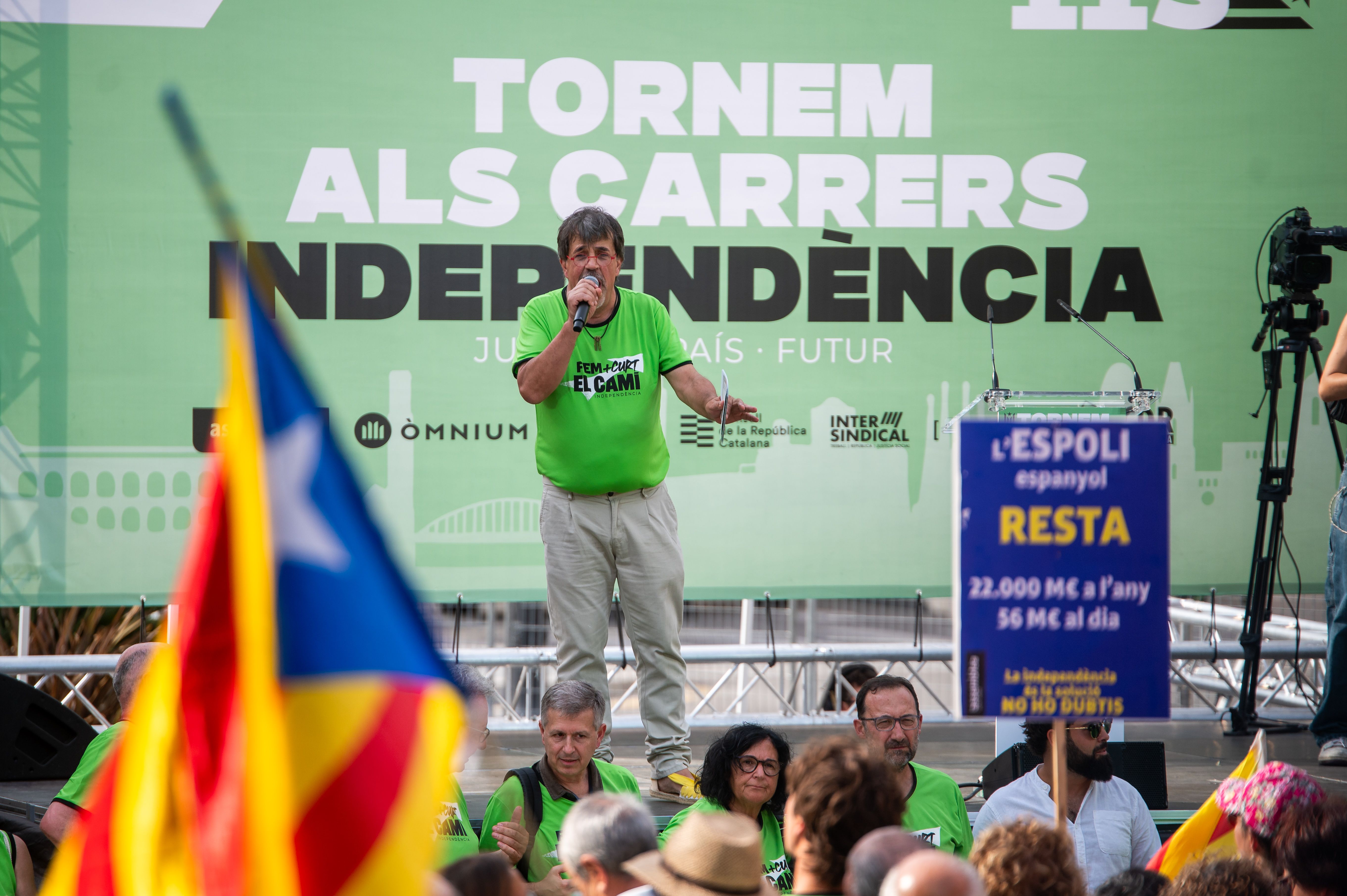 La manifestació indpendentista del l'11-S a Tarragona