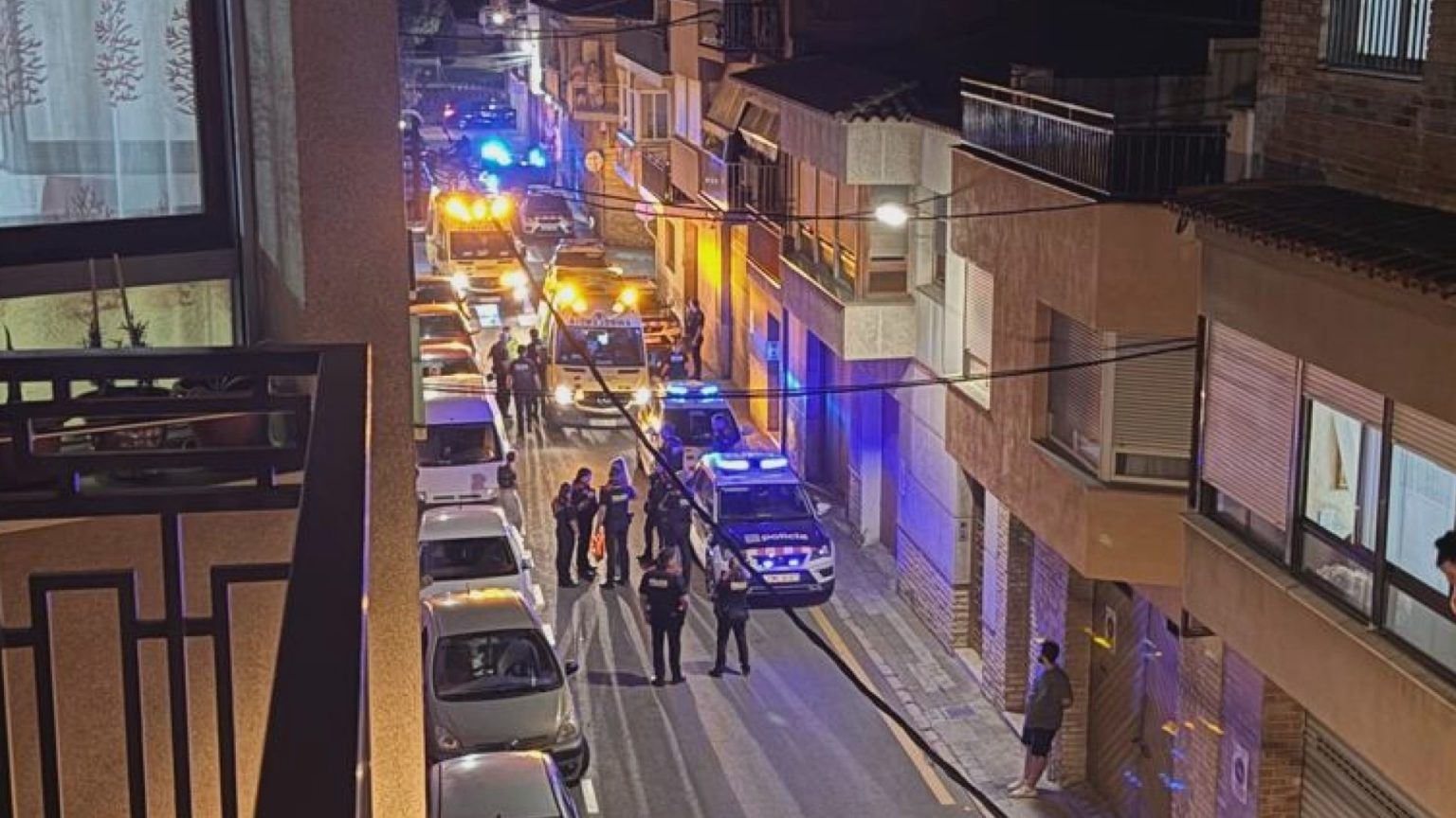 Operatiu policial a l'edifici