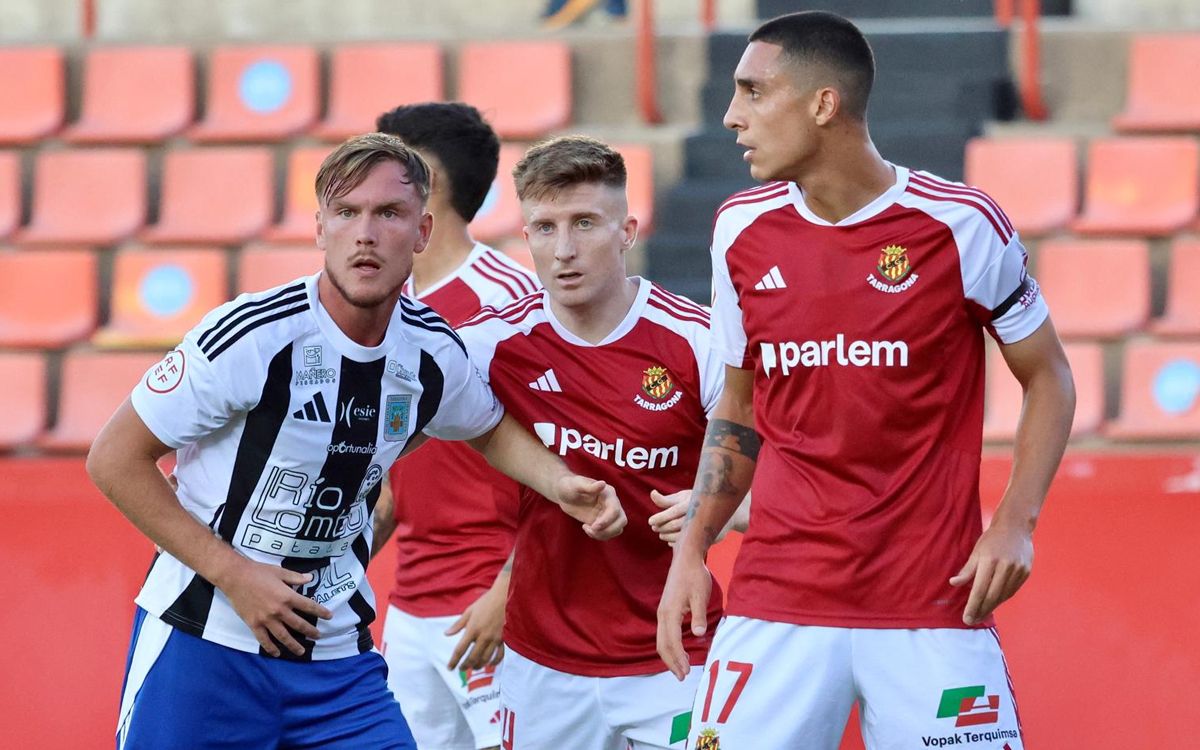 El Nàstic ha sumat la primera victòria com a local imposant-se al Tarazona (1-0)