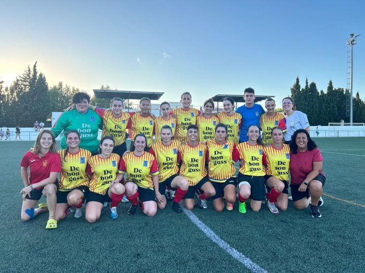 L'equip femení de Llorenç