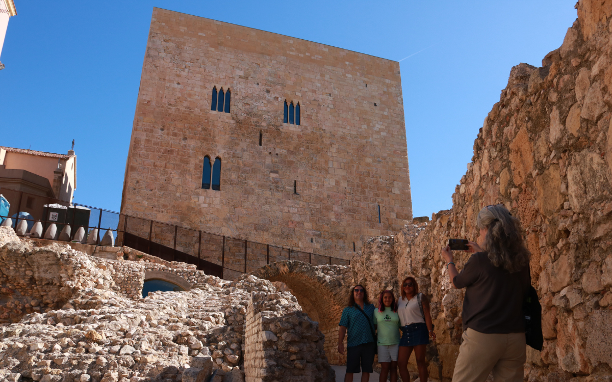 La rehabilitació de les façanes del Pretori romà de Tarragona va finalitzar el passat mes de febrer.