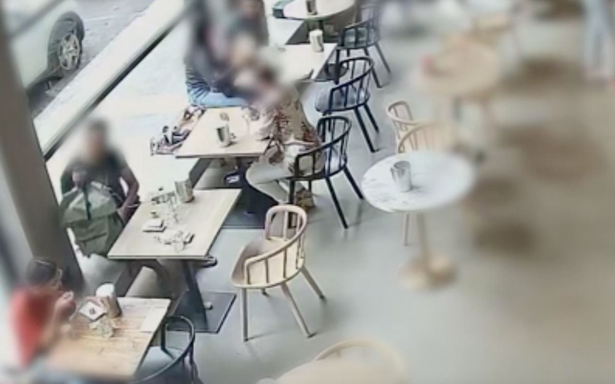 Imatge del lladre de cafeteries a Reus captat per les càmeres de seguretat.