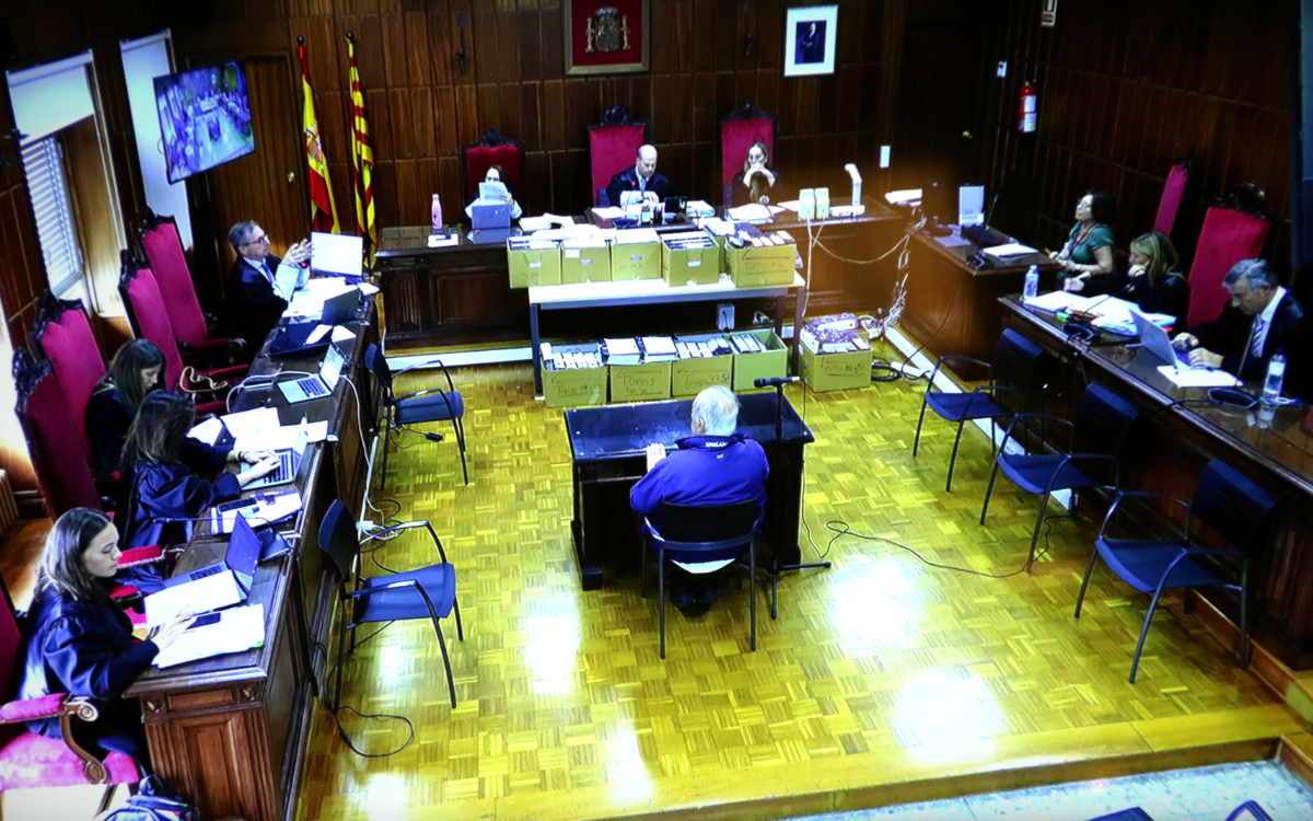 Manuel Montero, exregidor del PP a l'Ajuntament de Tarragona, ha declarat aquest dimecres 2 d'octubre en el judici pels terrenys de Parc Central.