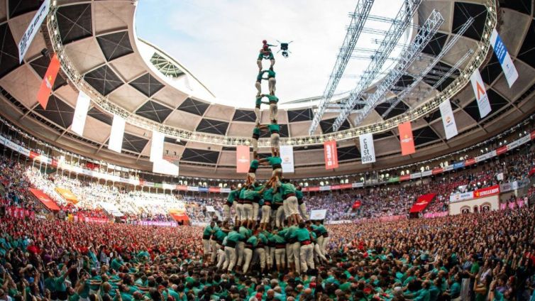 colla castellera vilafranca verds concurs castells 2024 laia solanellas nacio