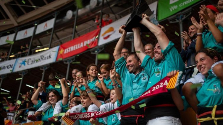 trofeu castellers vilafranca verds concurs castells 2024 laia solanellas nacio