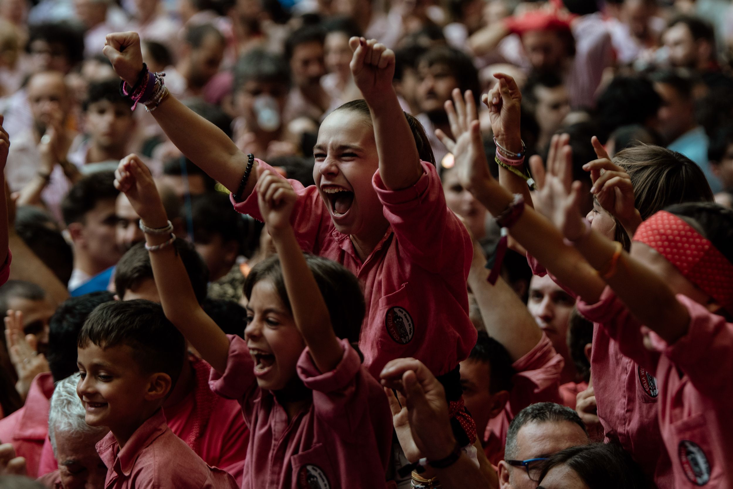 Les millors imatges de la jornada de diumenge del Concurs de Castells 2024