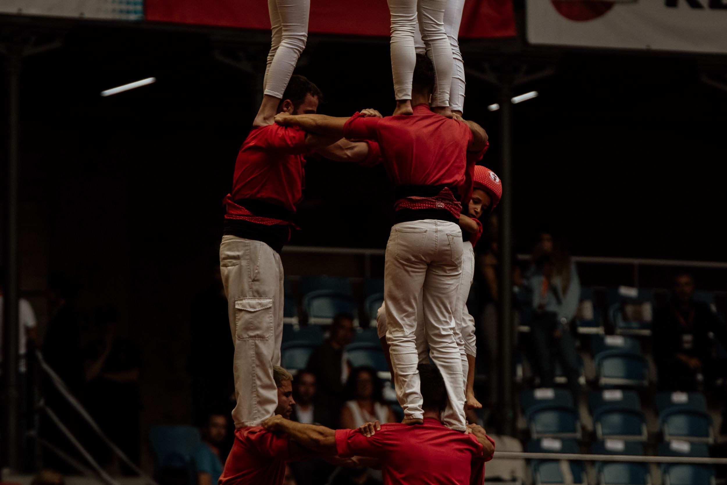 Les millors imatges de la jornada de diumenge del Concurs de Castells 2024