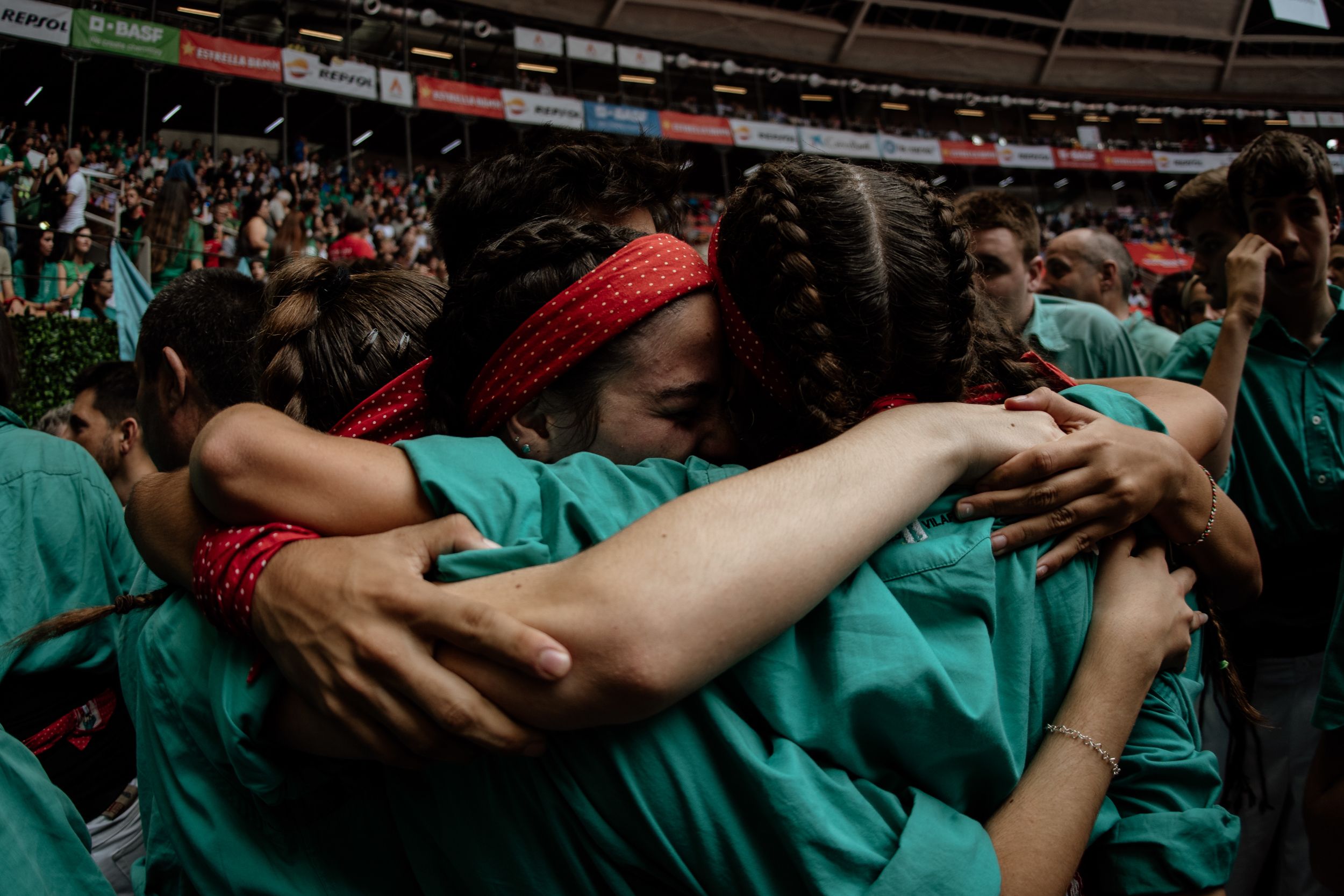 Les millors imatges de la jornada de diumenge del Concurs de Castells 2024