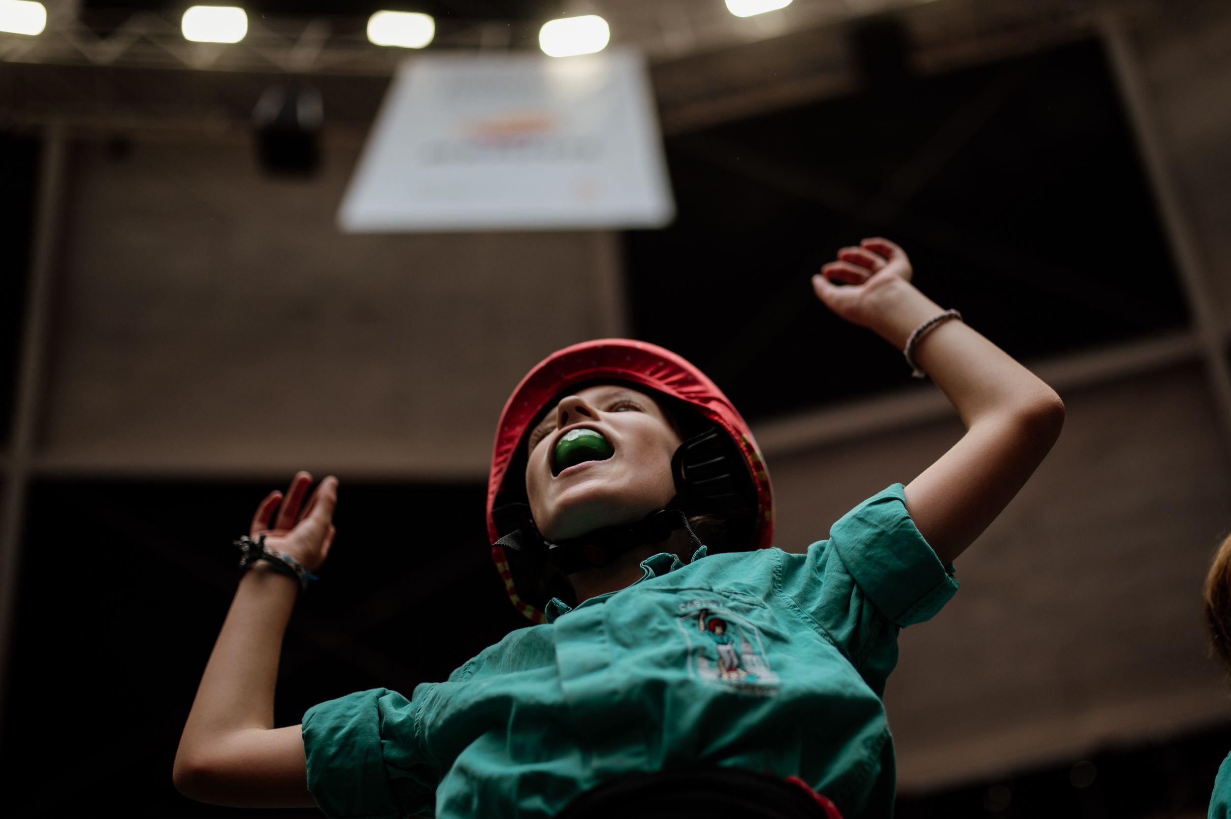 Les millors imatges de la jornada de diumenge del Concurs de Castells 2024