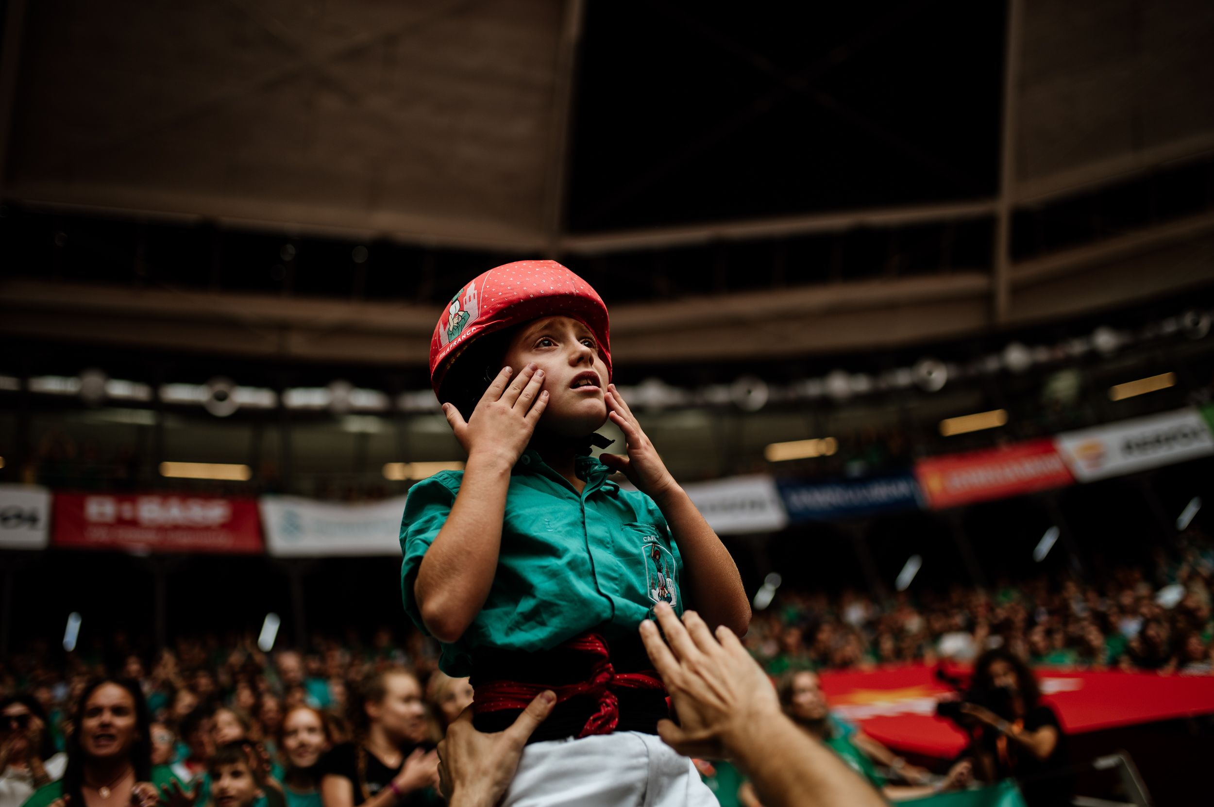 Les millors imatges de la jornada de diumenge del Concurs de Castells 2024