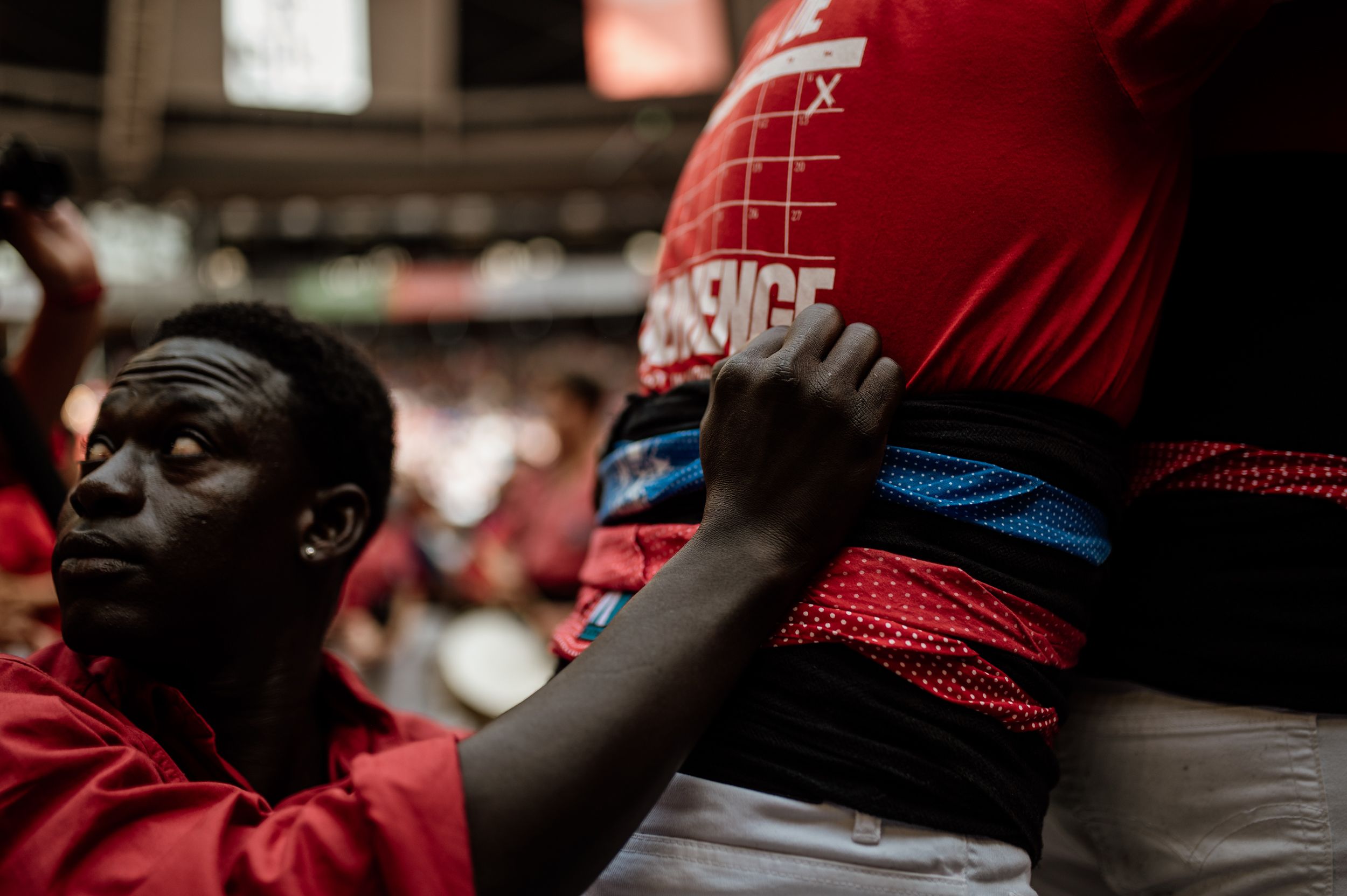 Les millors imatges de la jornada de diumenge del Concurs de Castells 2024