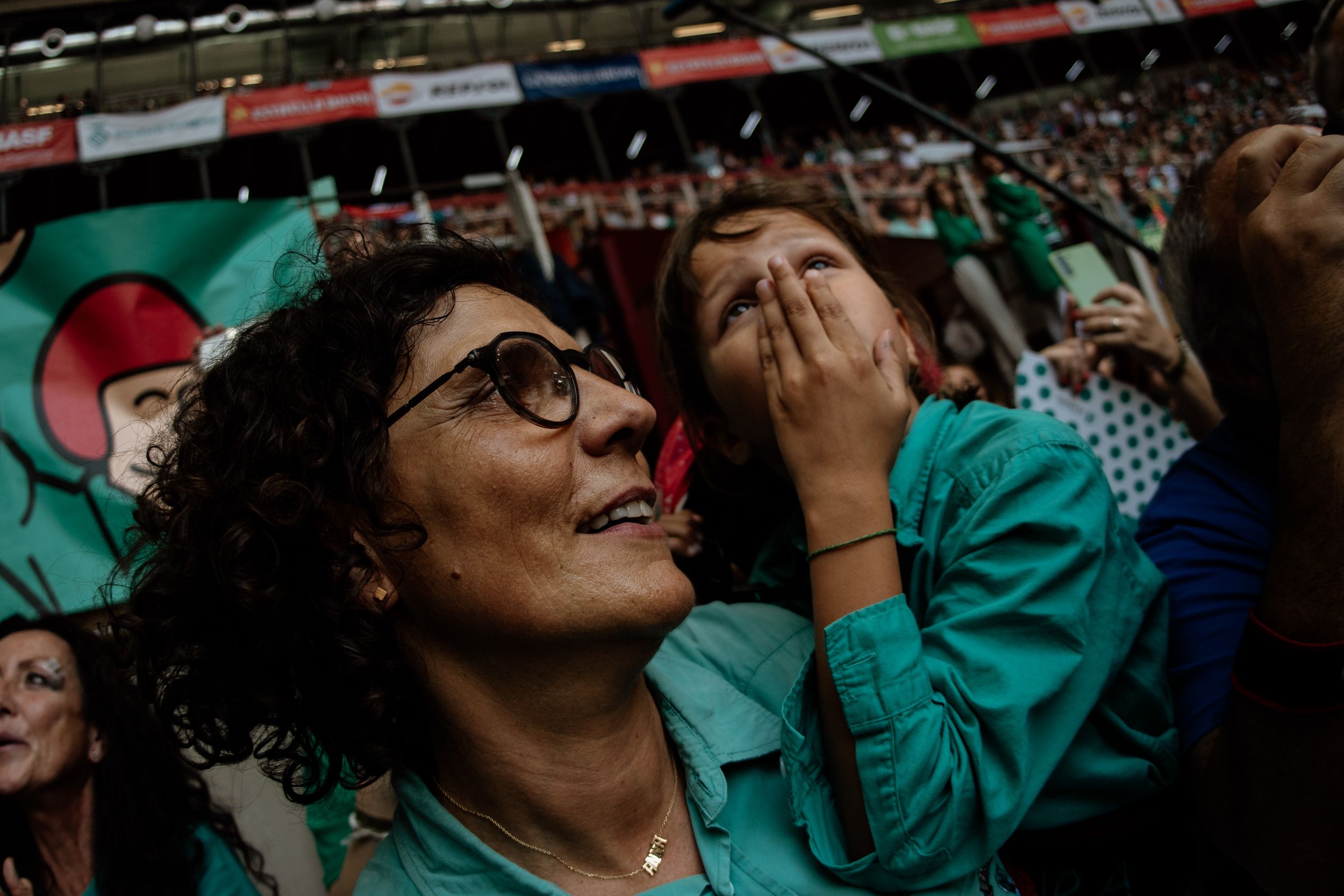 Les millors imatges de la jornada de diumenge del Concurs de Castells 2024